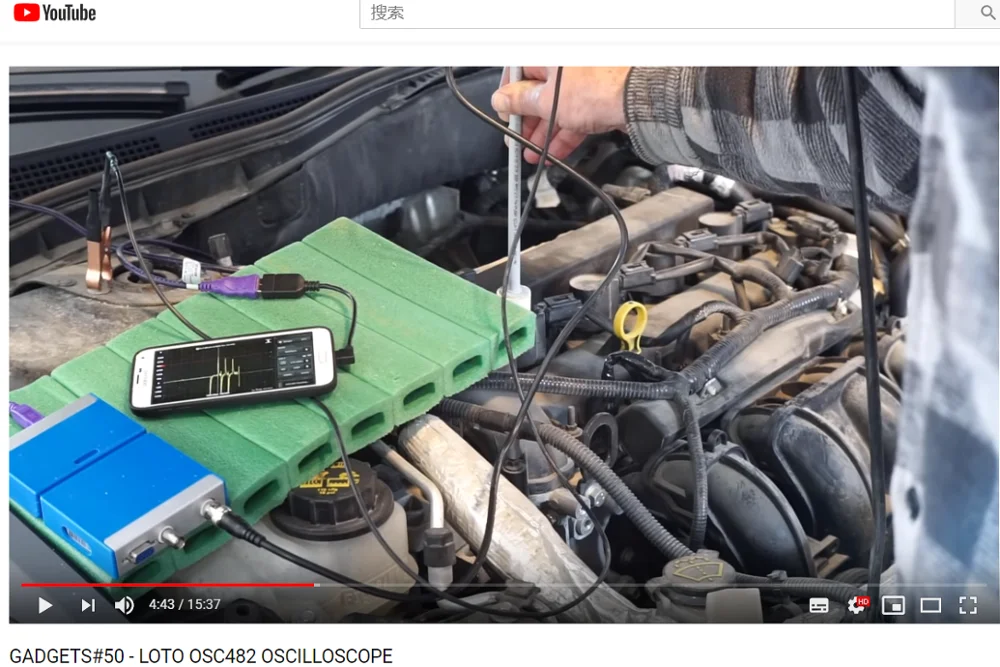 AeroPartsLOTO USB/PC Oscillosc - огляд і ціна Electronics Repair Classes